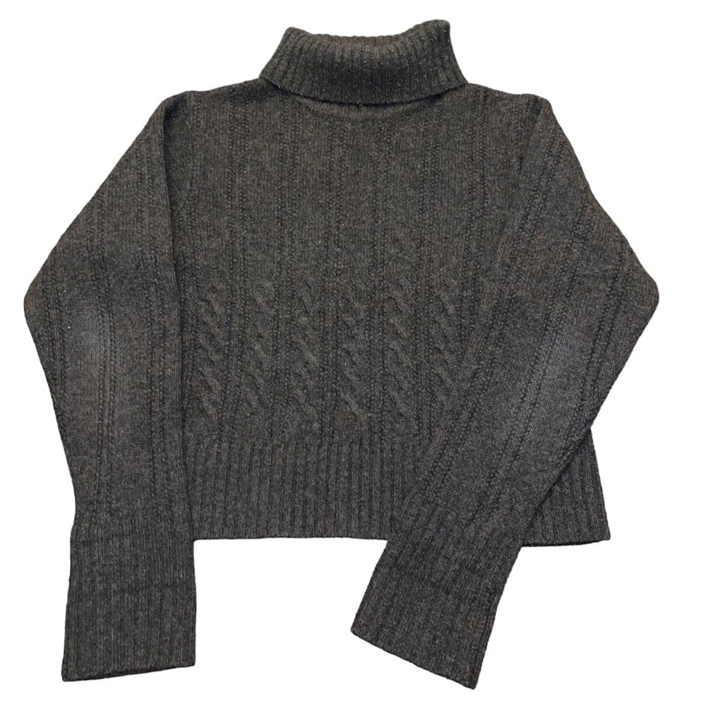 Pendleton Vintage Lambswool Turtleneck Brown Size L